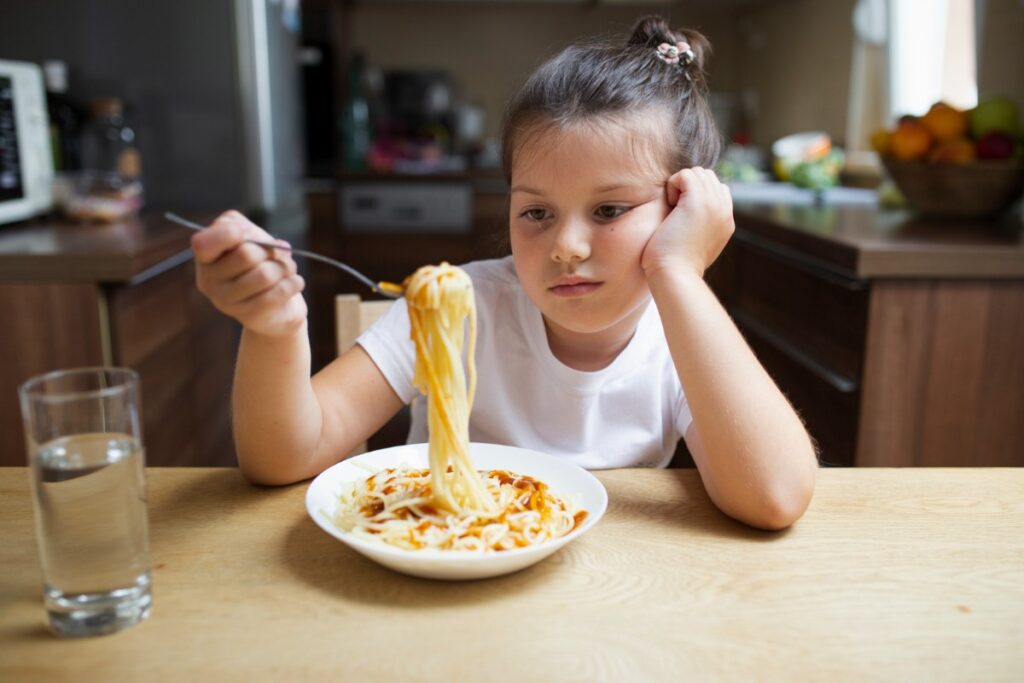 Making you eat everything on your plate with a 'because I said so'