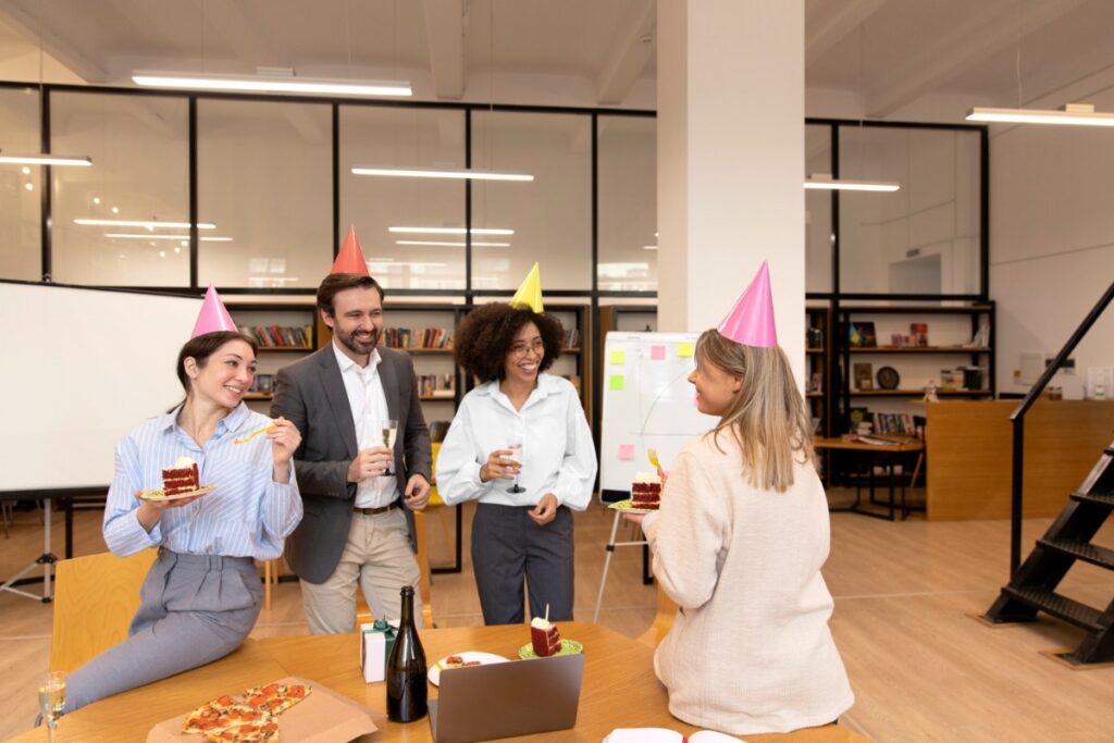 Mandatory office birthday celebrations