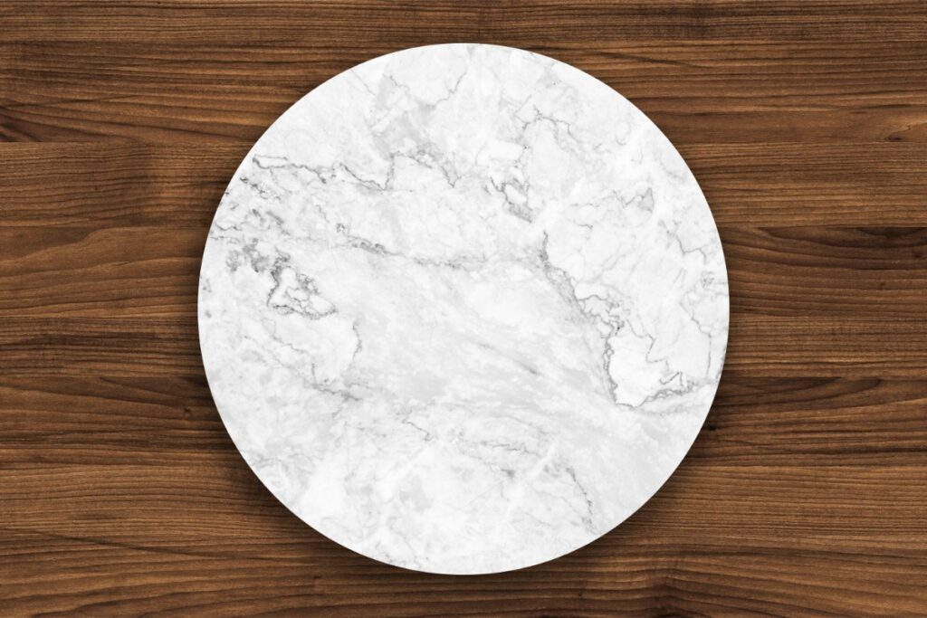 Marble-look coasters