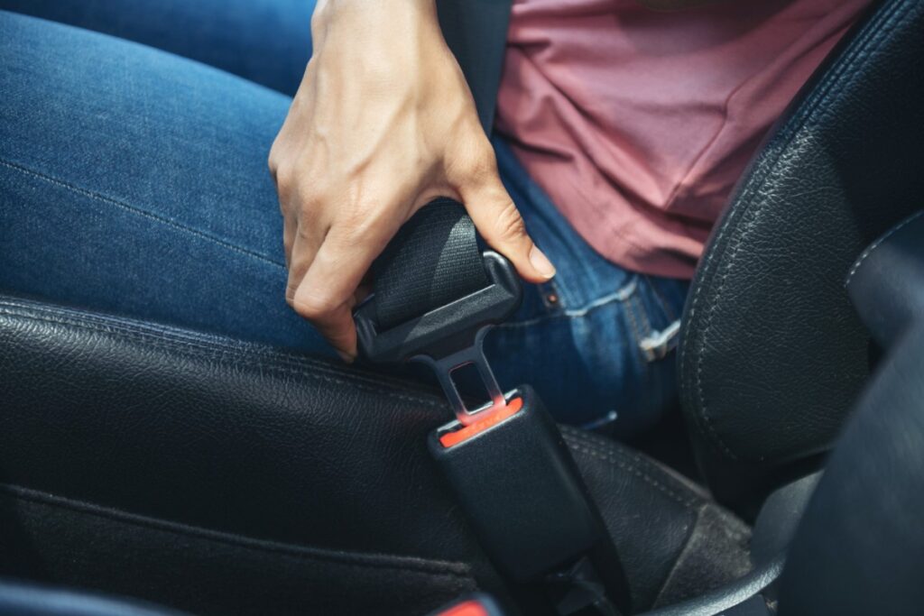 No seat belt laws