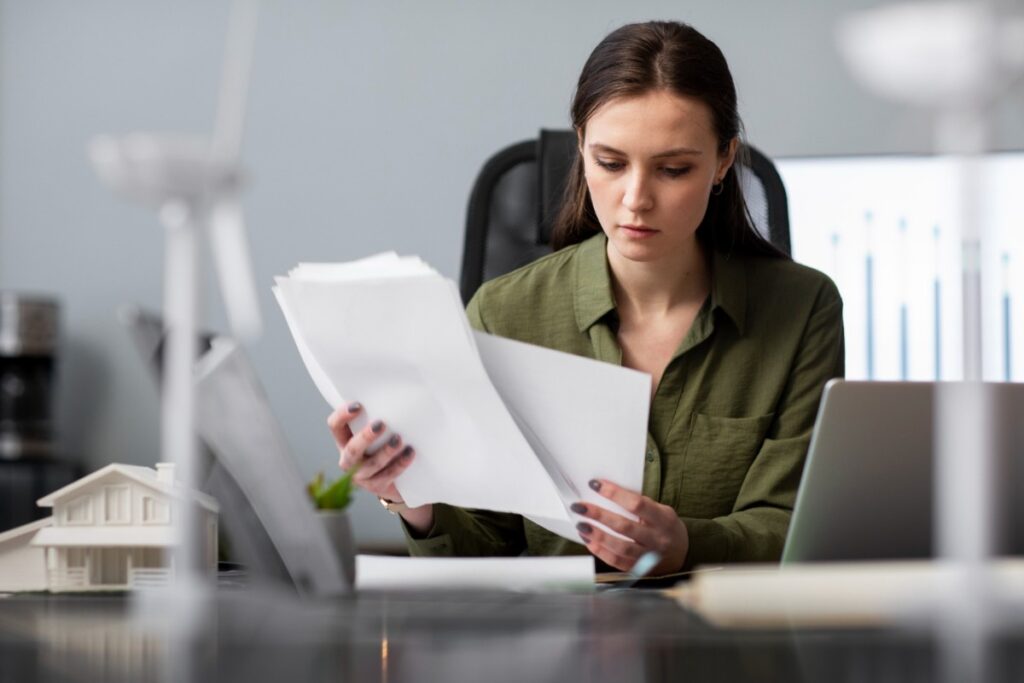 Not proofreading written communication