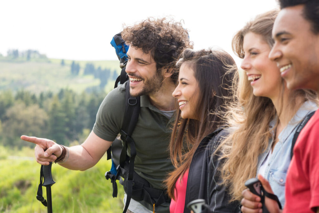 Participate in Meetup hiking groups