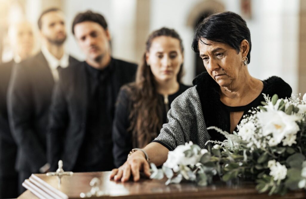 Plan a reception or gathering after the service
