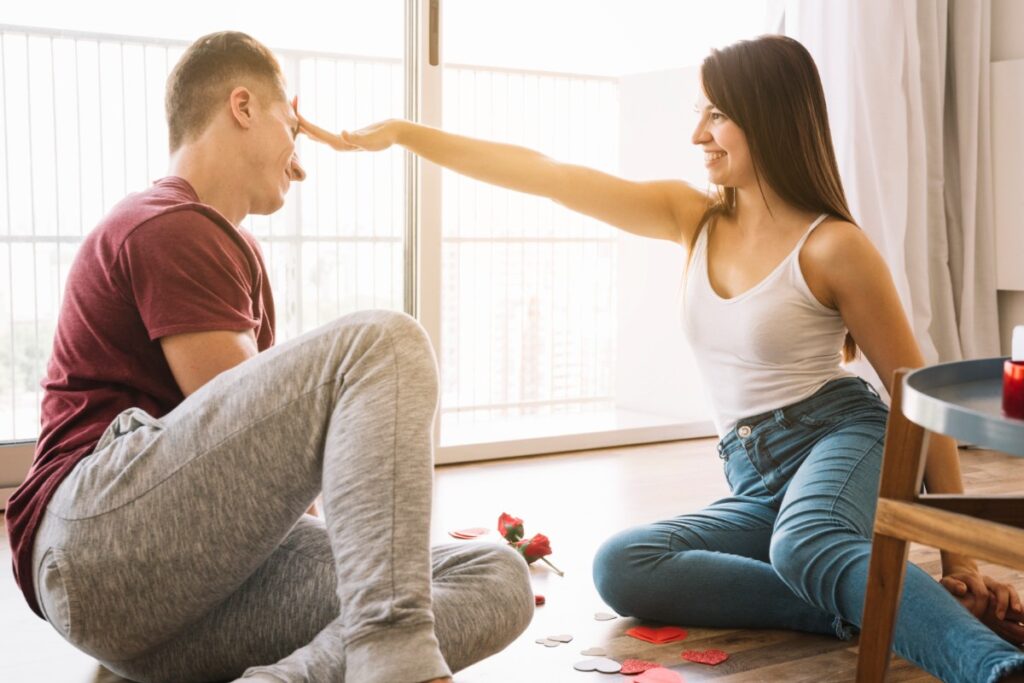 Playfully teasing without taking offense
