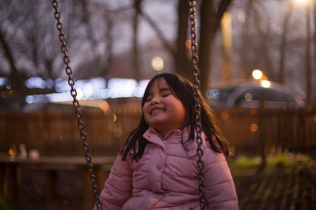 Playing outside until streetlights came on