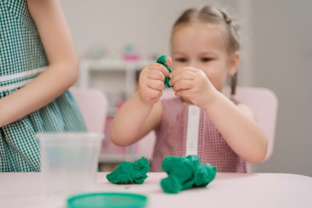 Playing with Silly Putty