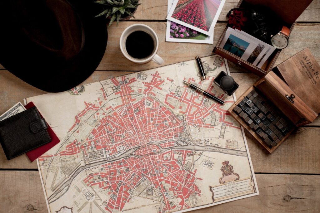 Printed maps