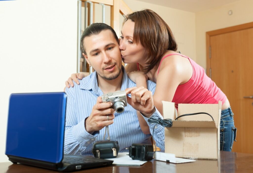Prioritizing his needs over hers