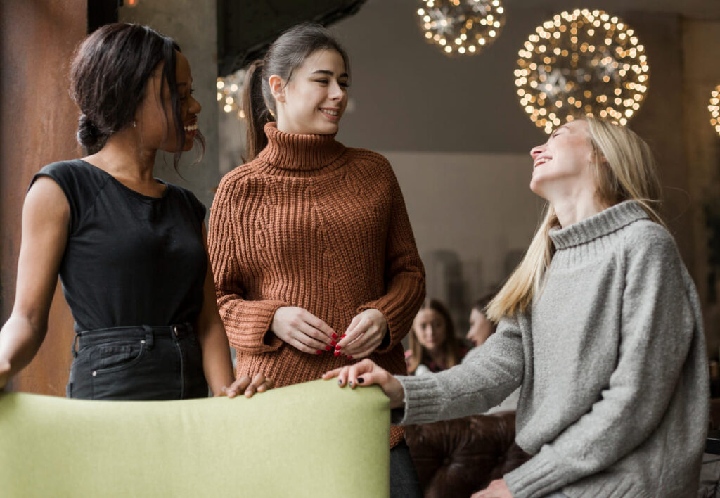 Reconnect with old friends for support