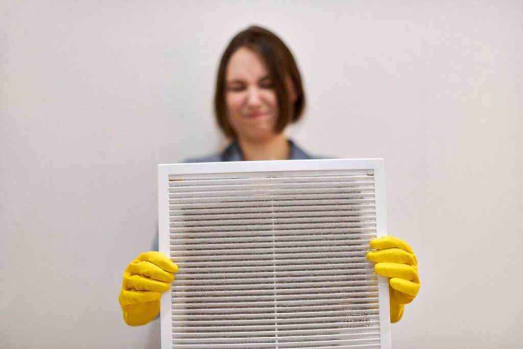Replacing air filters