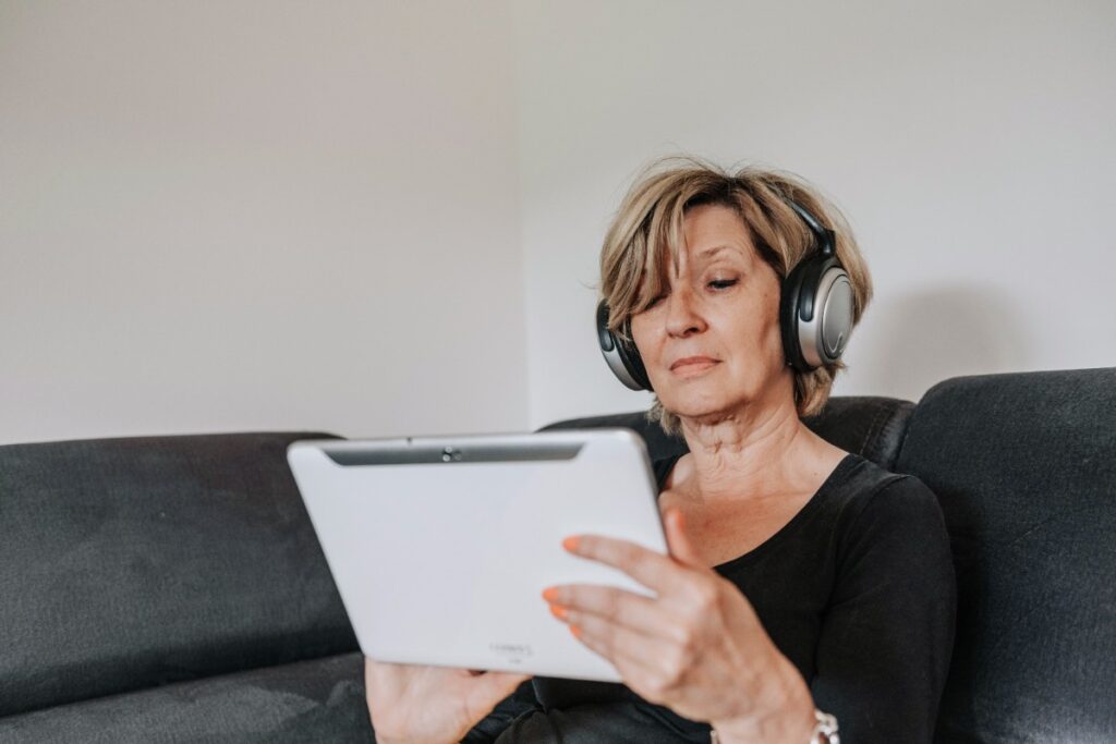 Select your favorite music playlist for the service