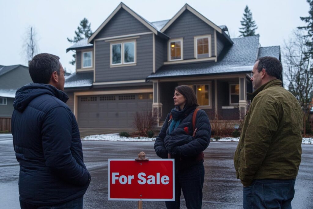 The timing of selling or keeping the family home
