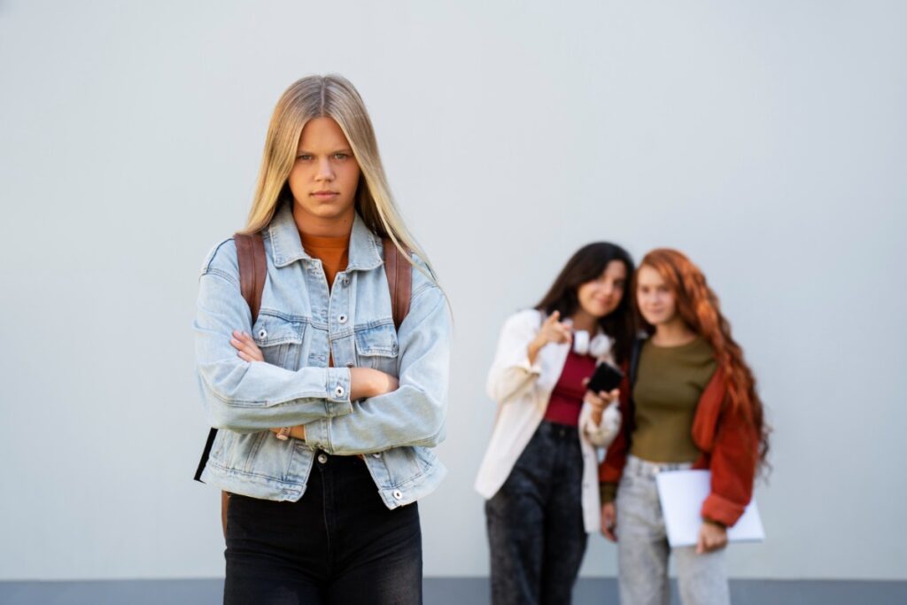 Walking away when uncomfortable
