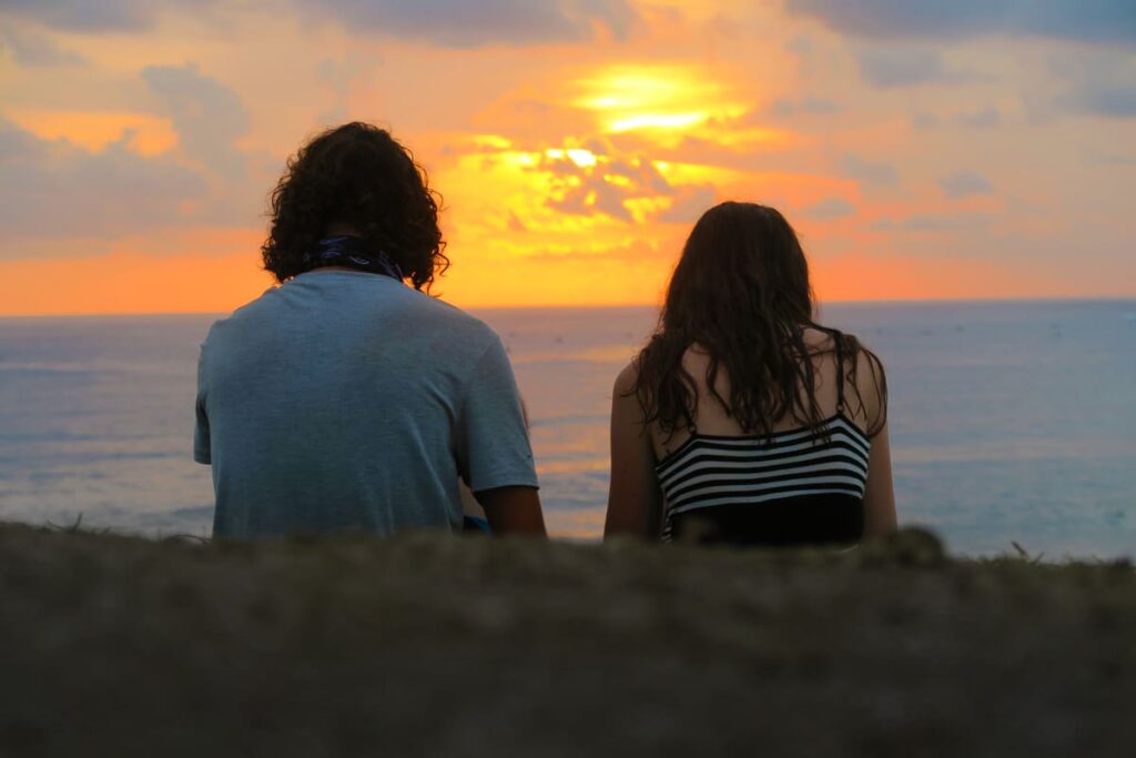 Watch sunsets side by side