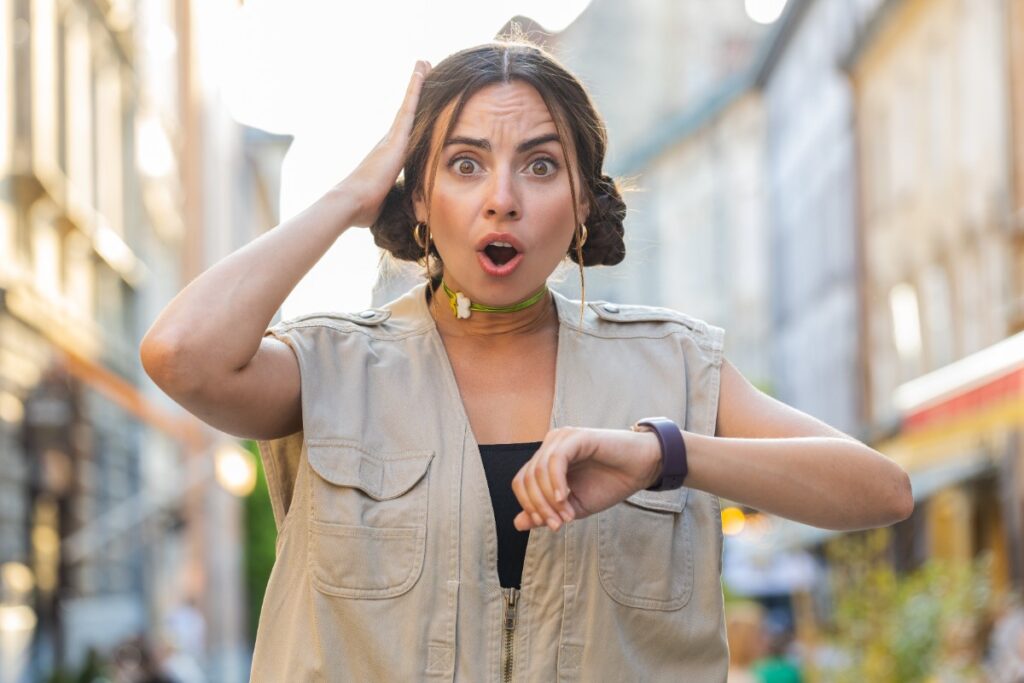 Being chronically late