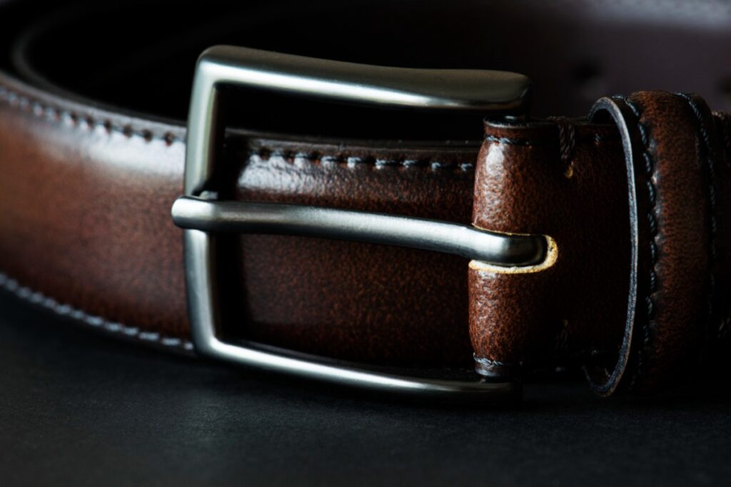 Carry a quality leather belt