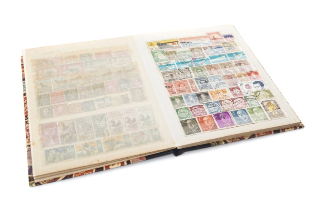 Collecting stamps as a hobby