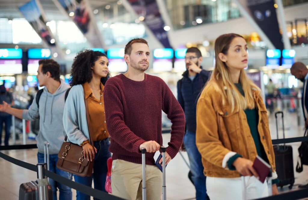 Cutting in line or skipping queues