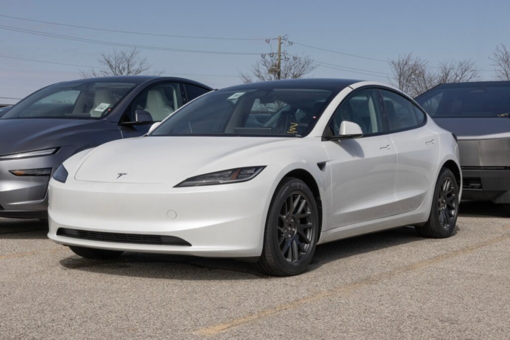 Driving a Tesla Model 3