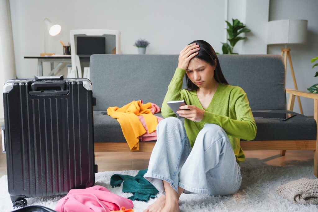 Frequently canceling plans last minute