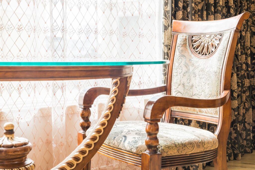 Handcrafted furniture