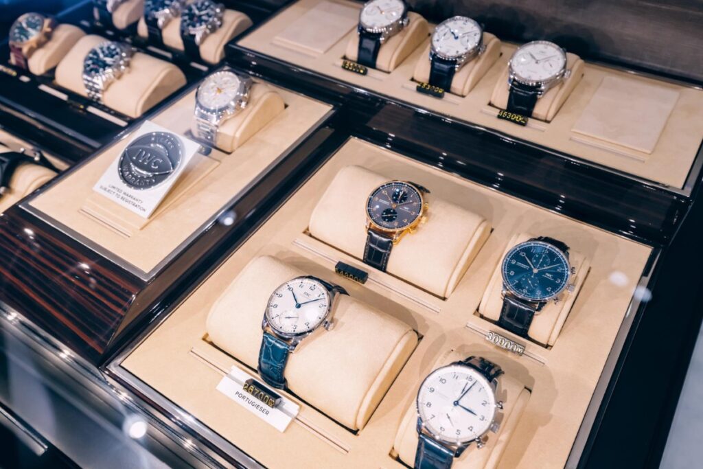 High-end designer watches
