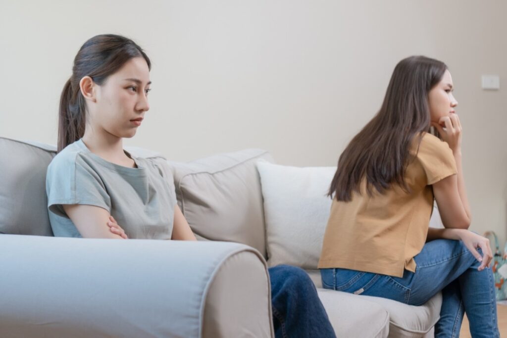 Ignoring each other’s feelings