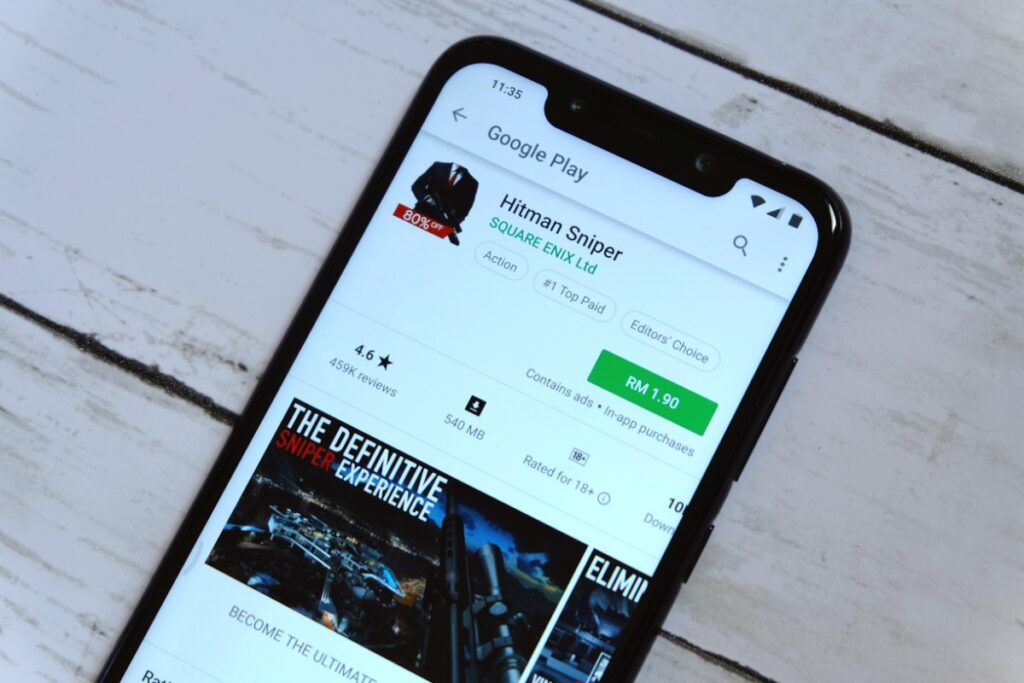 Impulse app purchases