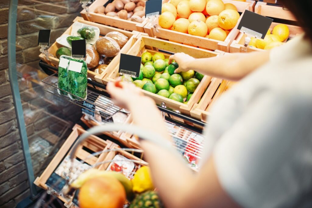 Overbuying groceries