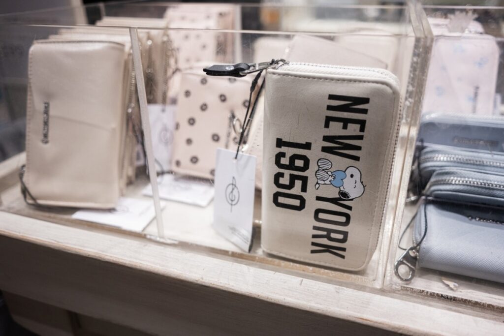 Personalized monogram wallets