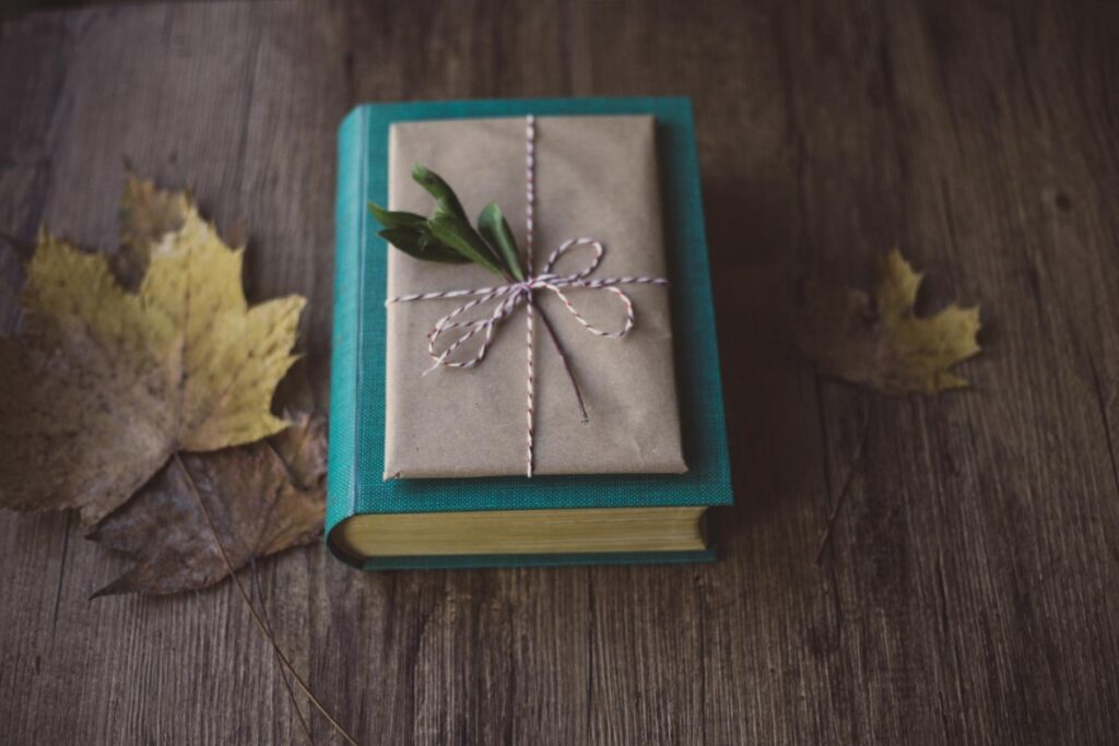 Receiving first edition books as gifts