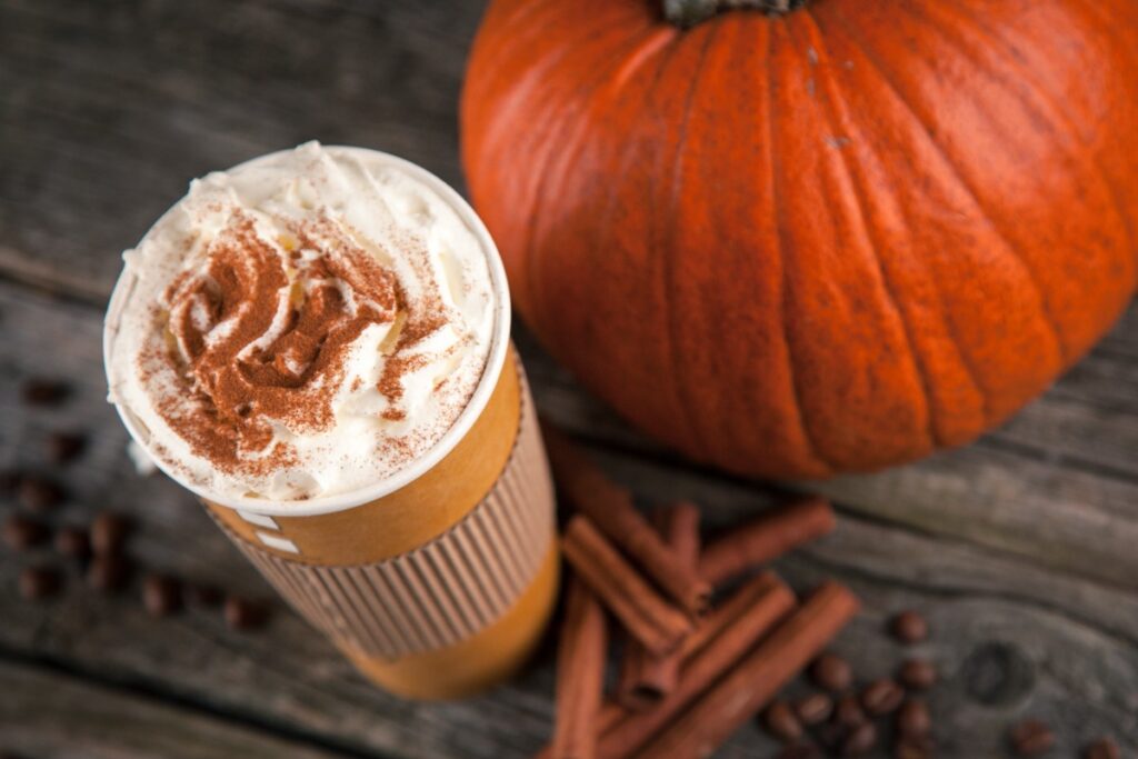 Starbucks pumpkin spice latte