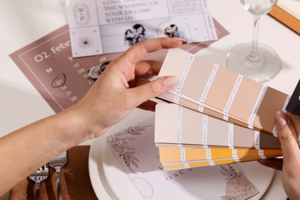 Use neutral color palettes for walls