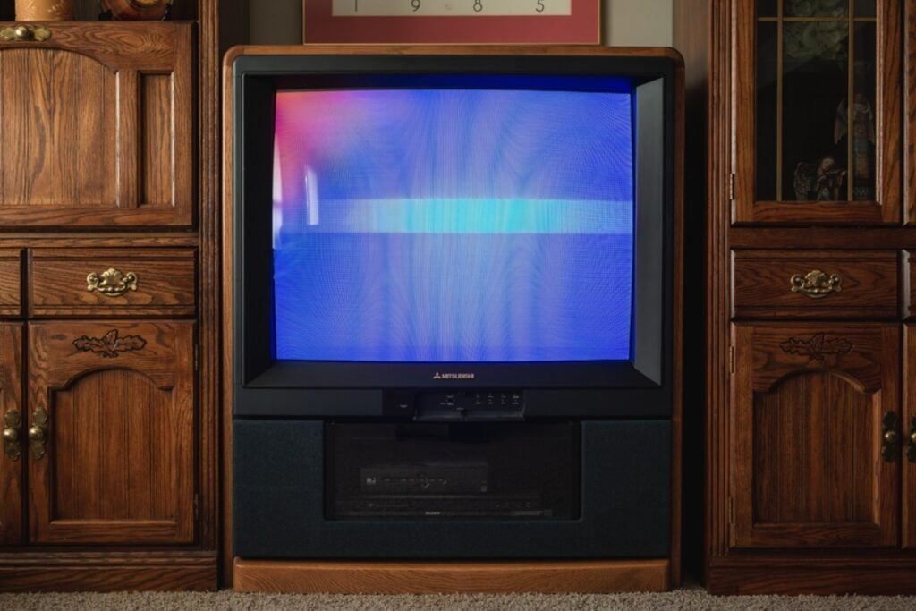 Using CRT TVs when flat screens exist