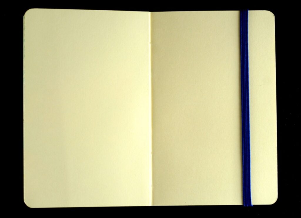 Using a Moleskine notebook