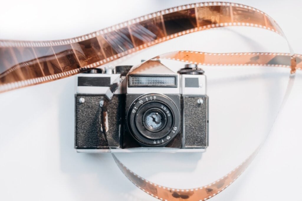 Using film cameras for photos