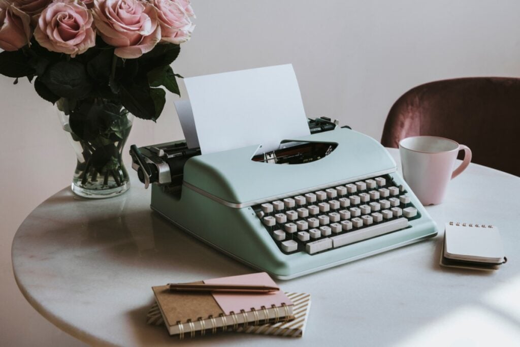 Using typewriters for documents