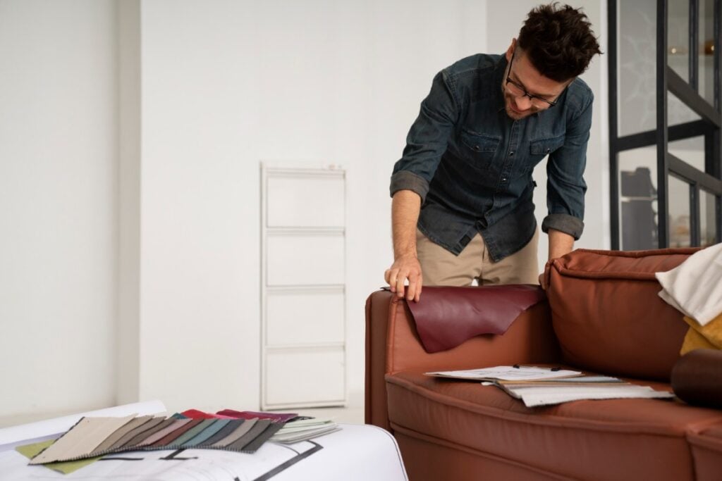 rearranging furniture when no one's watching