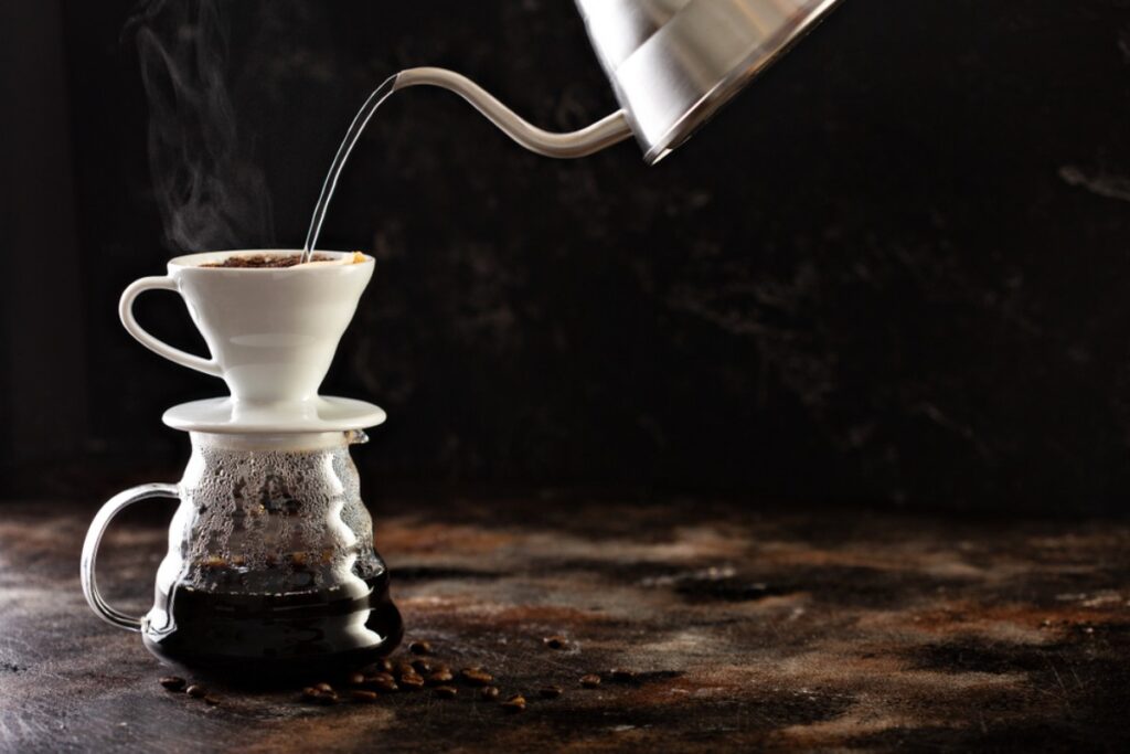 single-origin pour-over coffee
