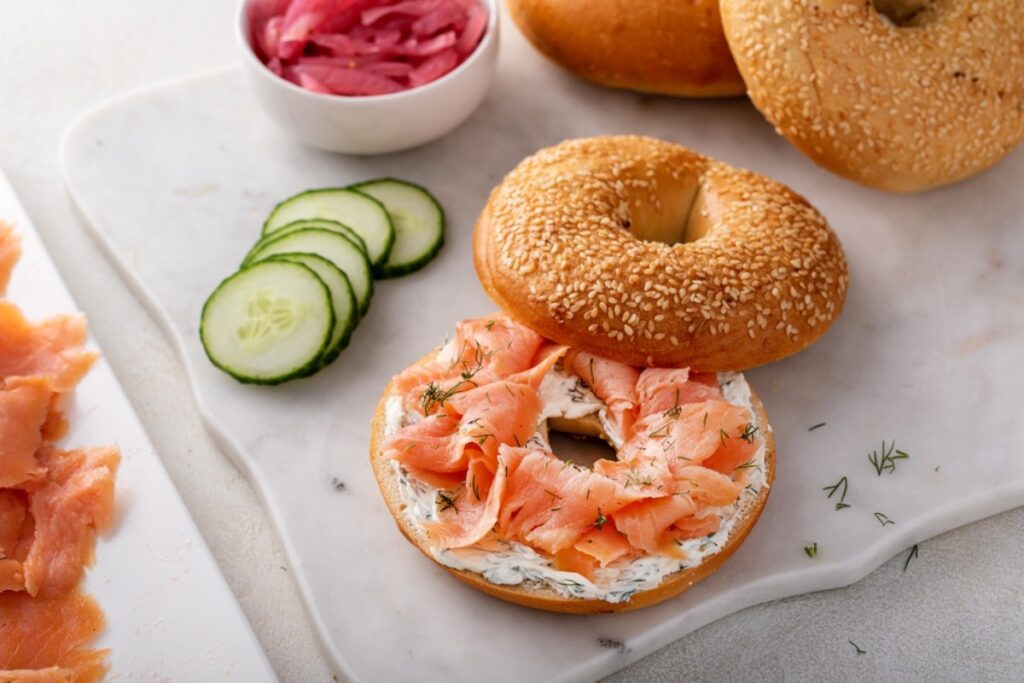 Bagels with Lox