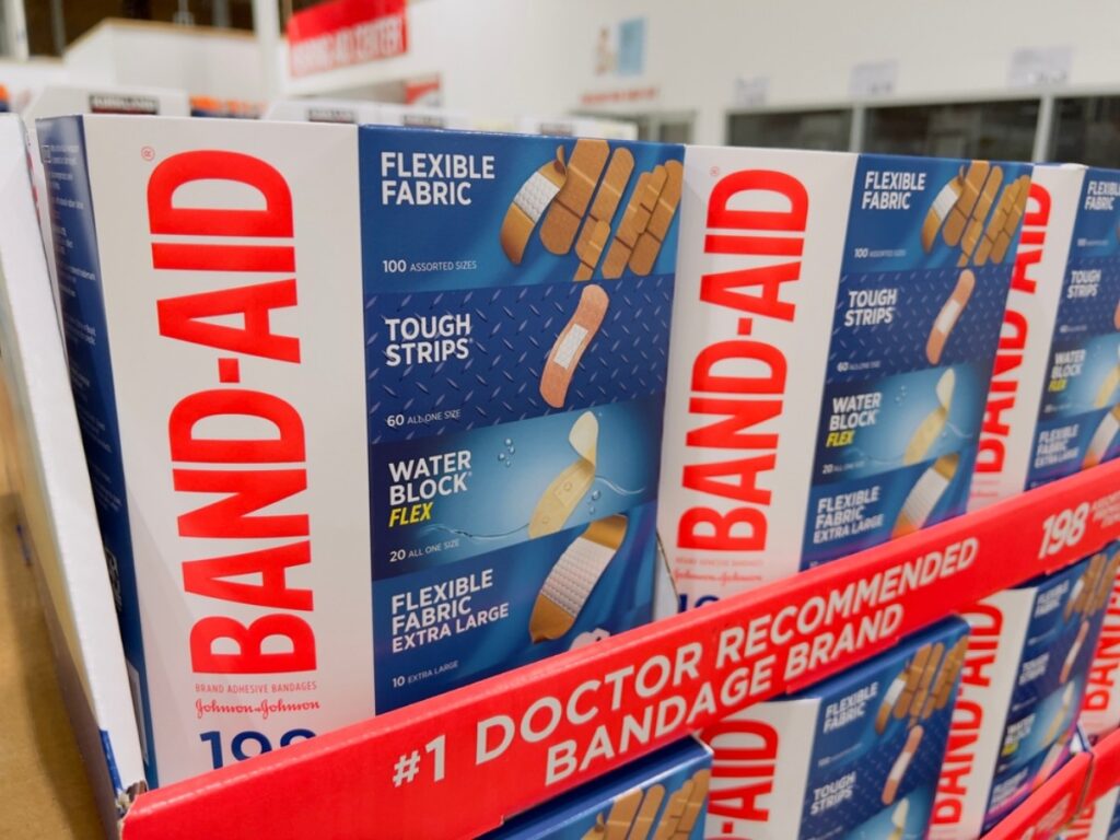 Band-Aid I am stuck on Band-Aid