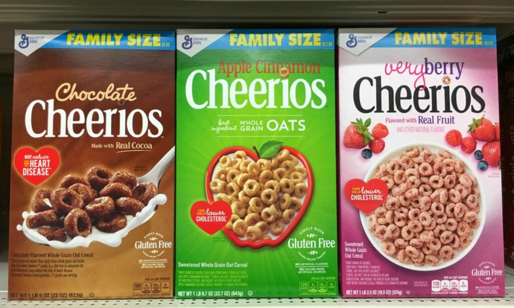 Brand-name cereals