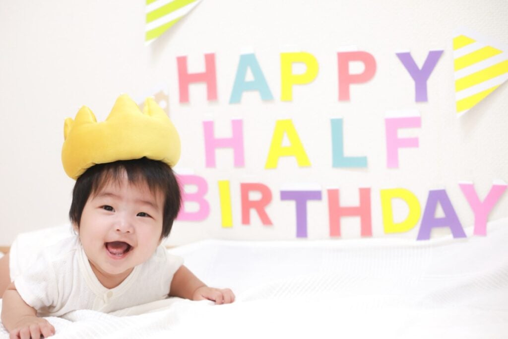 Celebrating ‘half-birthdays’ with small surprises