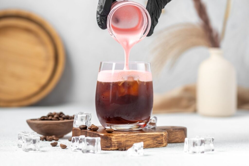 Cold brew with 10 flavor add-ins
