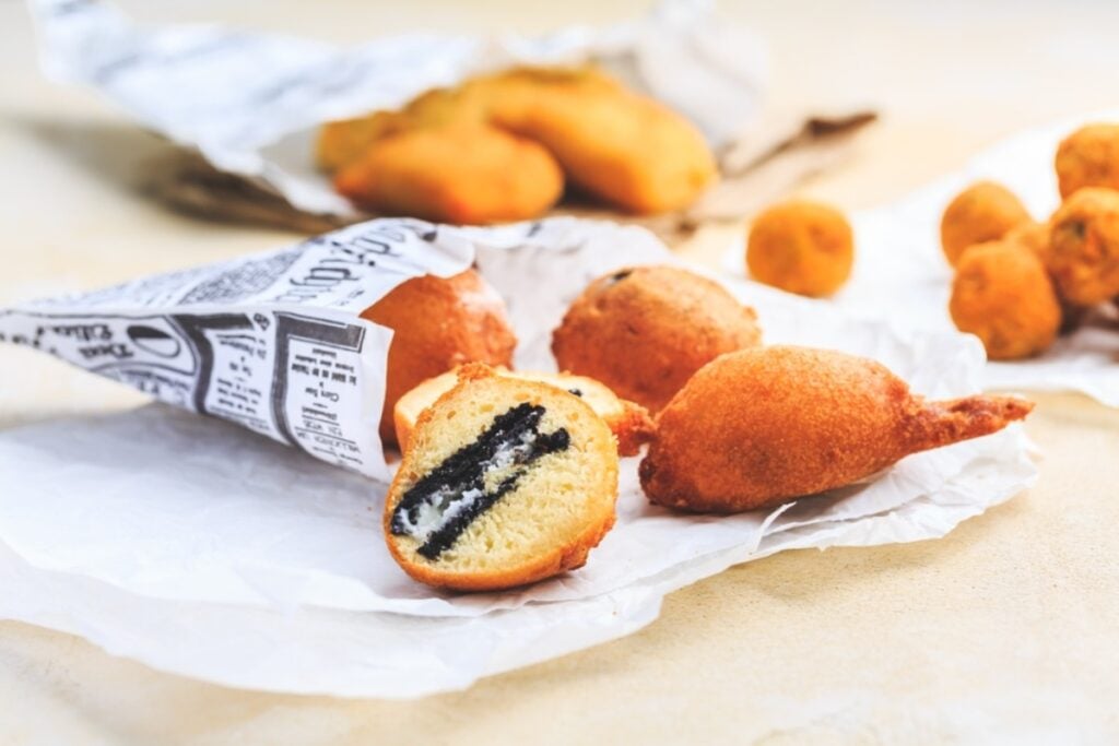 Deep-Fried Oreos
