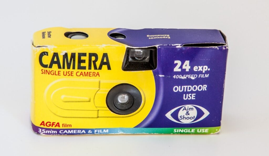 Disposable cameras from the '90s