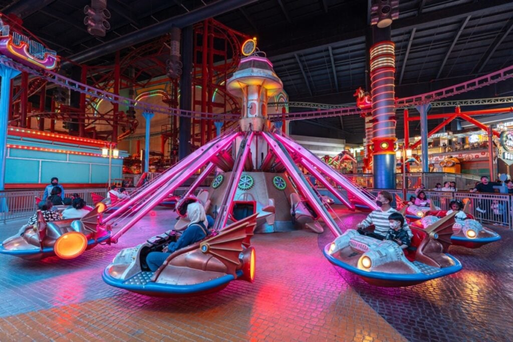 Getting off ride vehicles mid-ride