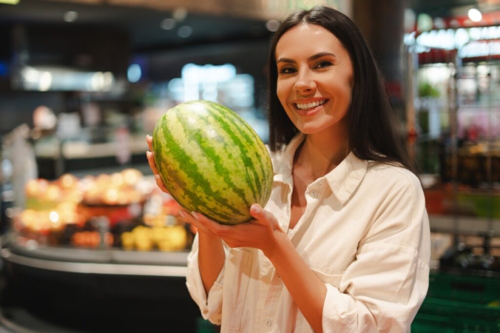 Ignoring the weight sensor and assuming your 50-pound watermelon is a feather