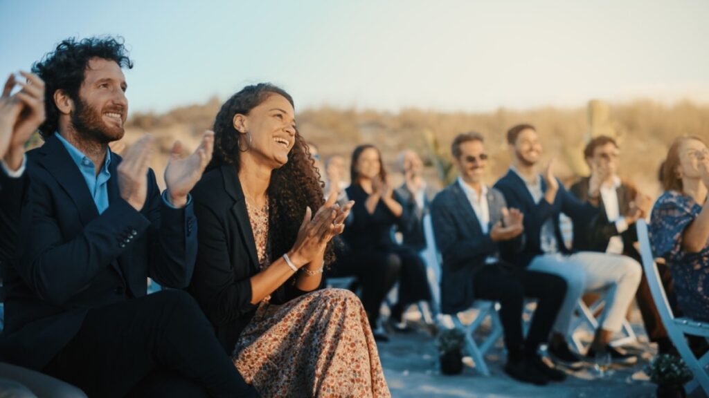 Making guests wait too long between events
