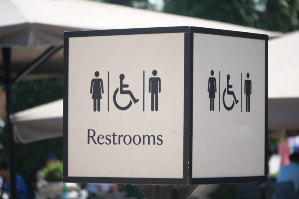 Not planning restroom breaks